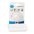 Saboneteira Parede Plástico Retangular  Sensea