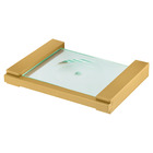 Saboneteira Parede Quartzo Gold Fani