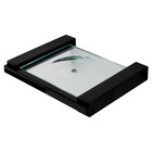 Saboneteira Parede Quartzo Preto Fosco Fani