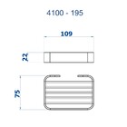 Saboneteira Parede Soft Gold Fani