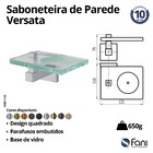 Saboneteira Parede Versata Gold Fani