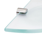 Saboneteira Parede Vidro Oval  Hab