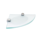 Saboneteira Parede Vidro Oval  Hab