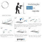 Saboneteira Preta De Vidro Dupla Fixação 1040at.ptfc Grego