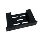 Saboneteira Preto Fosco Aço Inox Luxo Montreal Black Banheiro