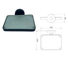 Saboneteira Redonda - Preto