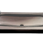 Saboneteira Reta 12x15 Cm - 8mm - Fume