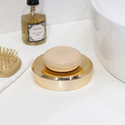 Saboneteira Rose Gold em Plástico Belly Sensea