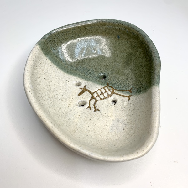 Saboneteira Serra Da Capivara Cor: Verde