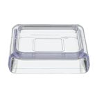 Saboneteira Transparente em Plástico Cube Coza