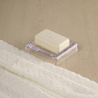 Saboneteira Transparente em Plástico Cube Coza