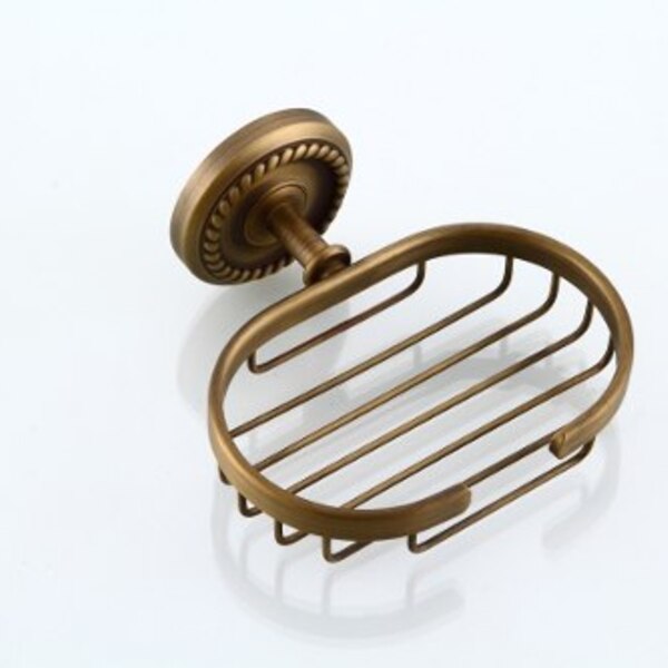 Saboneteira Vintage Retrô Bronze Antigo 80304B