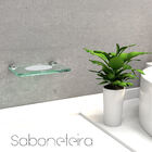 Saboneteiras Em Vidro (kit 4 Peças) Slim 518ls4 Grego Metal