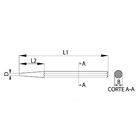 Saca Pino Conico 209107br