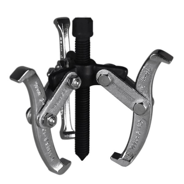 Saca Polia Rolamento Com 3 Garras Articuladas Aço 4'' 100mm