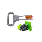 Saca Rolha C/ 2 Lâmina Pinça Aço Vinhos Espumantes Champgne P