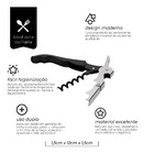 Saca Rolha Compacto Inox 12 Cm