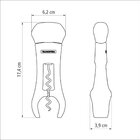 Saca Rolhas Corta Lacres Tramontina Harmoniza Corpo Em Abs Es