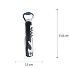 Saca Rolhas Dynasty Em Aço Inox E Plástico