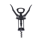 Saca Rolhas Preto Fosco Borboleta Charmoso