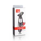 Saca-rolhas Vacu Vin Twister Em Abs E Aço Inox Cor Preto