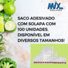 Saco Adesivado Com Solapa N°5 - 8 X 25 Cm - C/ 100 Unidades