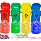 Saco Amarelo Para Lixo 40l 100 Unds Coleta Seletiva