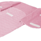 Saco De Dormir Bebê Recém Nascido Baby Super Soft Rosa Buba