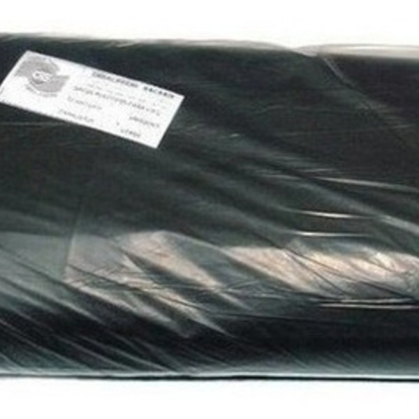 Saco De Lixo 100 Litros 100un Preto Super Reforçado