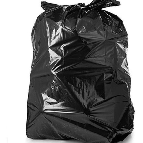 Saco De Lixo 100 Litros Preto Leve 1000un Preto