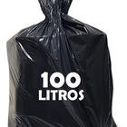 Saco De Lixo 100 Litros Reforçado 100un 60l