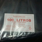 Saco De Lixo 100 Litros Reforçado Com 100 Unid Qualidade Preto
