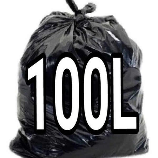 Saco De Lixo 100 Litros Super Reforçado 100 Unid Fabricante P