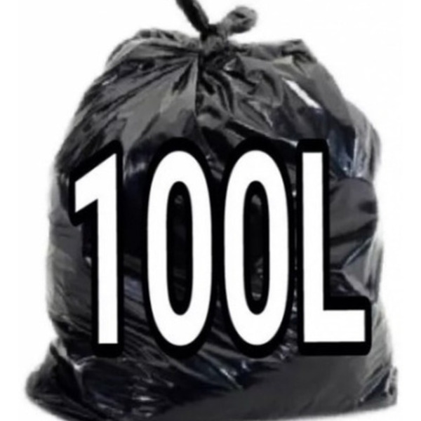 Saco De Lixo 100 Litros Super Resistente Aproxi 2,700kg