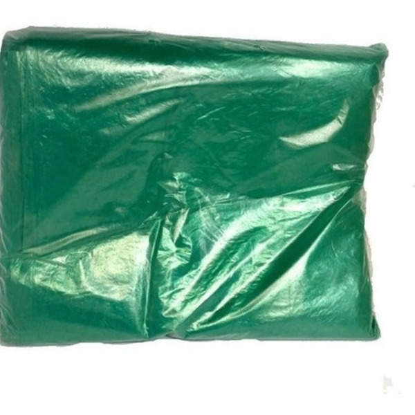 Saco De Lixo 100 Litros Verde Comum C/ 100 Unidades Verde