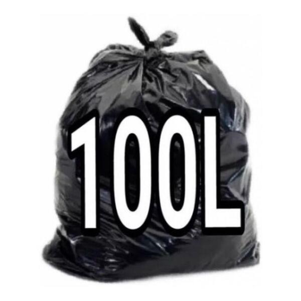 Saco De Lixo 100l Super Resistente Aproxi 2,700kg