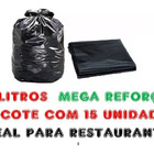Saco De Lixo 100litros Mega Reforçado P/ Lixo De Restaurante