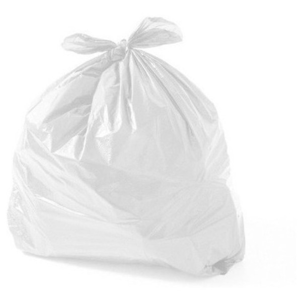 Saco De Lixo 20 Litros Branco Com 100 Unidades Hospitais Bran