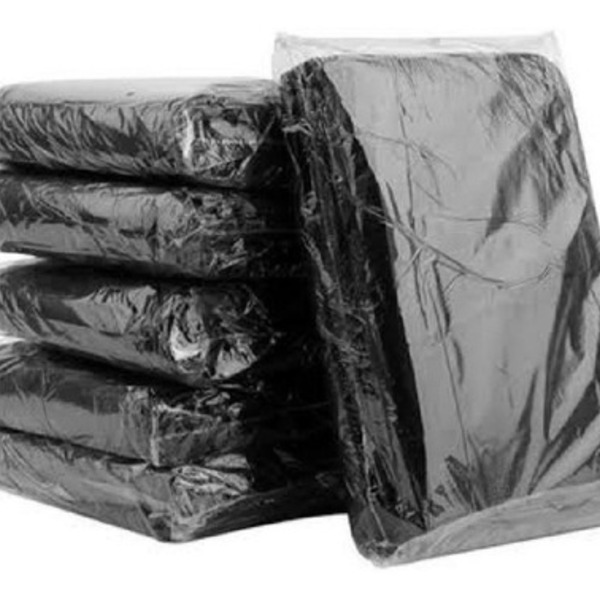 Saco De Lixo 20 Litros Reforçado Preto, Pacote 1kg C/30 Und.