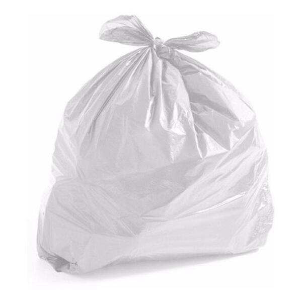Saco De Lixo 20l Branco Com 100un Resistente