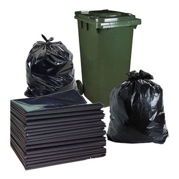 Saco De Lixo 300 Litros Super Reforçado Gigante 1.30x1.30 Pre