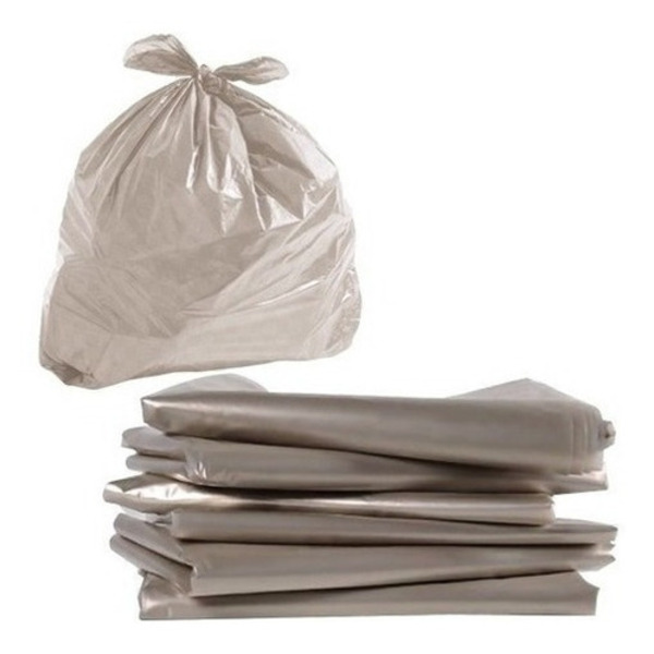 Saco De Lixo 300 Litros Transparente Resistente 100 Unidades