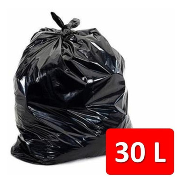 Saco De Lixo 30 Litros Resistente 50 Unid
