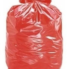 Saco De Lixo 40 Litros Colorido Vermelho Comum Com 100 Unid.