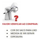 Saco De Lixo 40l Preto C/ 100 Unidades Fabricante Preto