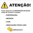 Saco De Lixo 50 Litros Preto 100 Unid. Resistentes Preto