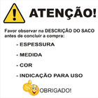 Saco De Lixo 50 Litros Preto Reforçado 100 Un Fabricante Preto