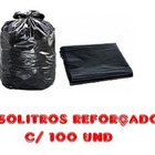 Saco De Lixo 50l Preto Reforçado 100 Unidades Fabricante
