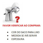 Saco De Lixo 50l Preto Reforçado 100un