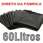 Saco De Lixo 60 Litros 100 P3 Unidades Resistente